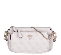 Guess Noelle 4G Logo Schultertasche weiß, Lederimitat, Damen