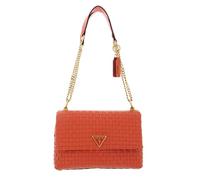GUESS Umhängetasche Noelle Xbody Flap Organizer Papaya neonorange