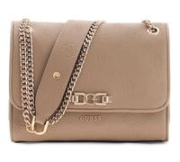 GUESS Anise Convertible Xbody Flap Dark Taupe Logo