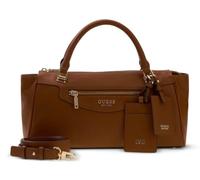 GUESS Umhängetasche Schultertasche Antonia Girlfriend Satchel Cognac braun
