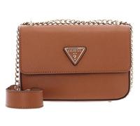 GUESS Umhängetasche Schultertasche Eco Elements Convertible Xbody Flap Cognac braun