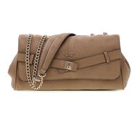 GUESS Ella Logo Convertible Xbody Flap Beige Logo