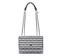 GUESS Umhängetasche Schultertasche Giully II 2 Compartment Convertible Flap Navy Multi dunkelblau