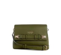 GUESS Umhängetasche Schultertasche Gregoria Crossbody Flap Bag Olive olivgrün