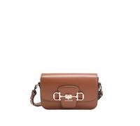 Guess Umhängetasche Janie 21 cm, wandelbar mit Klappe, Braun