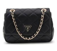 GUESS Umhängetasche Schultertasche Juliet Mini Flap Bag Black schwarz