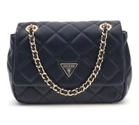 GUESS Umhängetasche Schultertasche Juliet Mini Flap Bag Midnight dunkelblau
