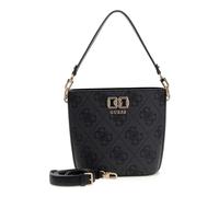 Guess Umhängetasche Karnilla Logo Bucket – Schultertasche – Coal Logo – dunkelgrau