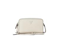 GUESS Umhängetasche Schultertasche Lindsey Convertible Xbody Flap Latte Logo hellbraun