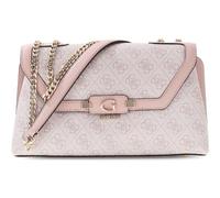 GUESS Umhängetasche Schultertasche Lindsey Convertible Xbody Flap Orchid Logo altrosa