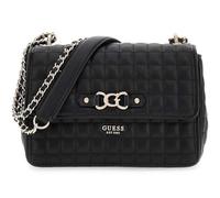 GUESS Umhängetasche Schultertasche Nadira Convertible Crossbody Flap Black schwarz