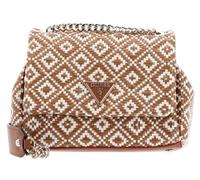 GUESS Umhängetasche Schultertasche Rainee Convertible Xbody Flap Cognac hellbraun
