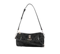 Guess Schultertasche Yesba 23 cm Coal Logo Schwarz Damen