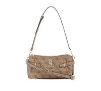 Guess Schultertasche Yesba Top-Zip 23 cm Braun Logo Damen