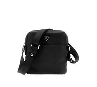 GUESS Saffiano Top Zip Crossbody Bag Black