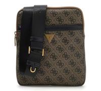 GUESS Umhängetasche Vezzola Smart Crossbody Flat Bag Coffee hellbraun