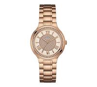 Guess Unisex Erwachsene Armbanduhr Datum klassisch Quarz Edelstahl W0637L3