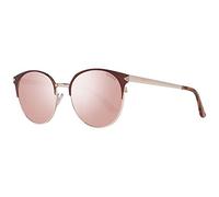 GUESS Unisex-Erwachsene GU7516 49G 53 Sonnenbrille, Braun (Marrone Scuro Op/Marrone Specchiato)