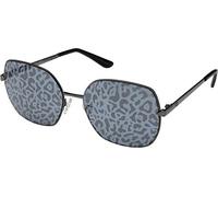 Guess Unisex-Erwachsene GU7560 08C 61 Sonnenbrille, Grau (Antracite Luc/Fumo Specchiato)
