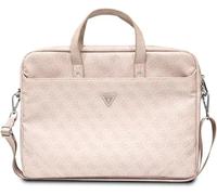 Guess Unisex Saffiano 4g Hot Stamp Triangle Logo Tasche, Rosa