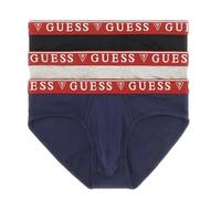 Guess Slip BRIAN U97G00 KCD31 – elastischer Logo-Bund – Grey Melange Mix – 3er-Pack