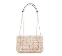 Guess US Adam Crossbody aus Tweed, gesteppt, wandelbar, Gold Multi, Einheitsgröße