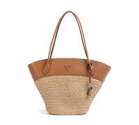 Guess Venere Shopper beige/braun, Naturfaser, Damen