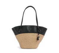 Guess Venere Shopper natur/schwarz, Naturfaser, Damen