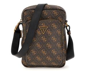 GUESS Vezzola Eco Crossbody Double Brown / Ochre