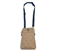 Guess Vezzola Handytasche, Logoprint, Braun