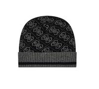 GUESS Vezzola Knit Beanie M Black/Dark Black