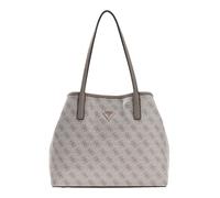 GUESS Victtoria 2 in 1 Tote Dark Taupe Logo