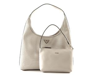 GUESS Vikky Hobo Bag Stone