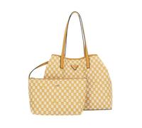 GUESS Vikky II Tote Bag L Yellow Logo, Logo giallo, L