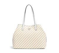 Guess Vikky Large Shopper beige/weiß, Kunststoff, Damen