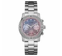 Guess W0774L1 Confetti Multicolor Funkelndes Zifferblatt Damenuhr 38mm