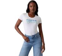 GUESS Damen T-Shirt Art W5GI14 J1314 Regular Fit, mehrfarbig, Medium
