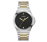 GUESS Herren Uhr Armbanduhr Vinyl GW0833G3 Edelstahl
