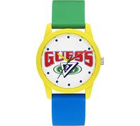 Guess Watches Gents j Balvin Herren Uhr analog Quarzwerk mit Plastik Armband V1048M1