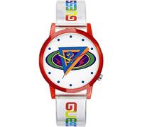 Guess Watches Gents j Balvin Herren Uhr analog Quarzwerk mit Plastik Armband V1050M1