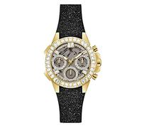 Guess Damen Armbanduhr BOMBSHELL schwarz Armband GW0313L2