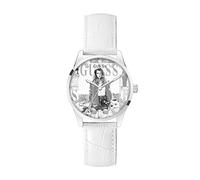 GUESS Watches Ladies g icon Damen Uhr analog Quarzwerk mit Leder Armband GW0289L1