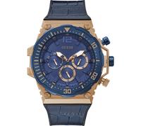 GUESS Damen Analog Quarz Uhr mit Silikon Armband GW0326G1
