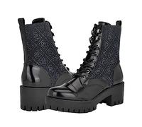 GUESS Watie Combat Boot für Damen, Schwarz Denim 002, 9