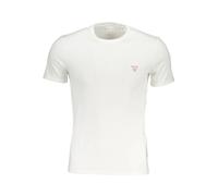 Guess - Weiße Baumwoll Slim Fit T-Shirt - - Tops - Herren - Weiß - XS