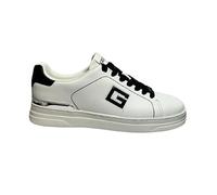GUESS Welyar Sneaker aus echtem Leder, Weiß, 44 EU