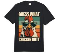 Guess What Chicken Butt Comfort Colors Adult Heavyweight T-Shirt