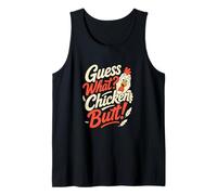 Guess What Chicken Butt Funny Chicken Witz Tank Top