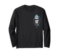 Guess What Week It is Funny Shark Pocket Shark Lover Humor Langarmshirt