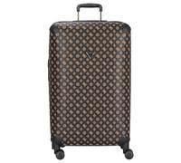 Guess Wilder 4-Rollen Trolley dunkelbraun, Kunststoff, 46 x 77 x 33cm
